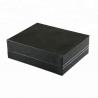 China High quality faux PU Leather men valet black watch box size 25.5x20x7.5cm factory