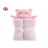 China Wholesale Baby Blankets, Animal Design Baby Blankets With Plush Toys factory