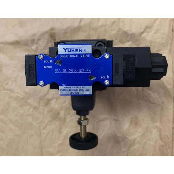 Quality Yuken Solenoid Controlled Relief Valve BSG-06-2B3B-D24-48 for sale