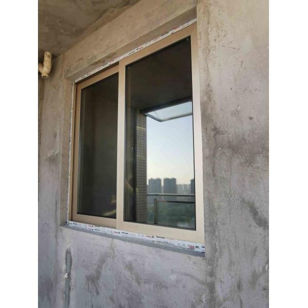 Quality White Aluminum Sliding Windows Residential Soundproof 10 Years Warranty for sale