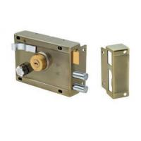 China 120/140mm Mortise Latch Brass Cylinder Rim Lock 5-Pin Body 540 Middle East Iron factory