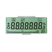 China 8 Digit Lcd Display TN Positive Lcd Seven Segment 4 Digit Lcd Display With Backlight for sale