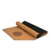 China Cork Yoga Mat , Eco-friendly material, Non-Slip Yoga mat, Natural wood color, Thermal transfer printing, Natural rubber factory