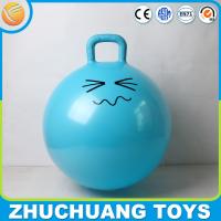 China cheap hopper bounce ball plastic handle for sale