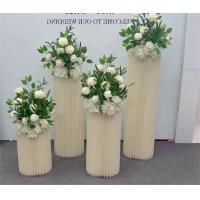 Quality Undeformed Fake Wedding Flowers Silk Peony Bouquet for sale