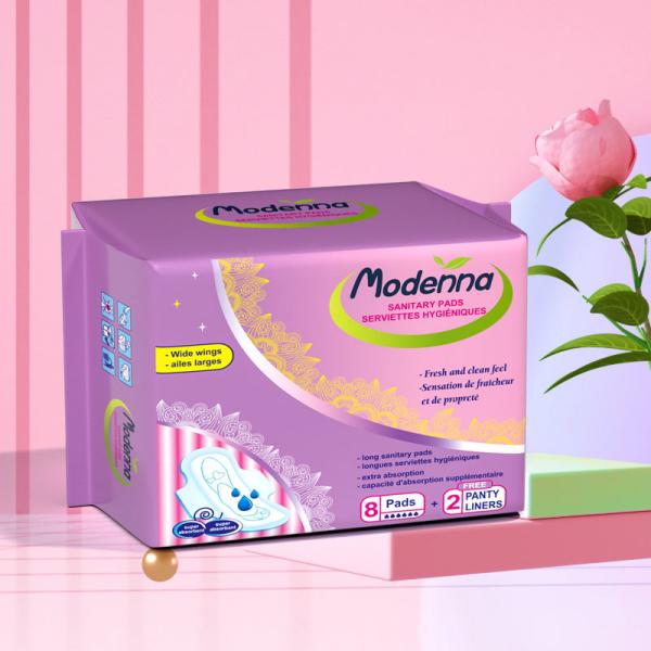 Quality Women Wearing Daily Use Sanitary Pads Breathable A Grade Disposable Custom for sale