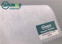 China Fusible Embroidery Backing Fabric 100% Polyester Cuttable With LDPE Coating factory