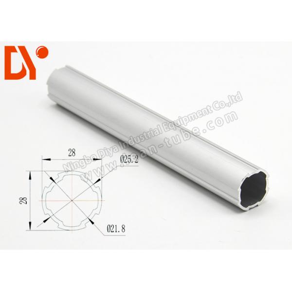 Quality ISO9001 1.7mm GB Standard Aluminum Alloy Pipe For Roller Systerm for sale