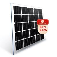 Quality Photovoltaic BIPV Solar Modules Panel Frameless 500W for sale