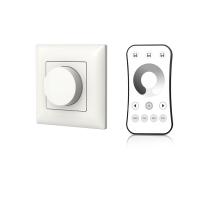 china Plastic Rotary Led Dimmer Switch , Dimmable Led Switch With Remote 100-240W