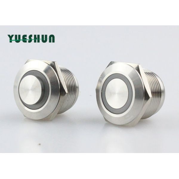 Waterproof Momentary Push Button Switch Normally Closed Open 19mm Panel