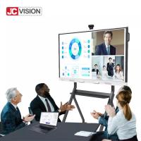 China JCVISION Conference Interactive White Board 3840 × 2160 UHD 75 Inch 4K 178 Visual Angle factory
