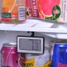 China Black Fridge Freezer Alarm Thermometer , Digital Fridge Thermometer -22℉ - 122℉ factory