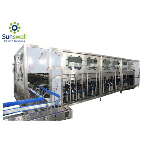 Quality Drinking Pure Water Filling Machines For 20L 19L Jar / Bottle / Barrel for sale