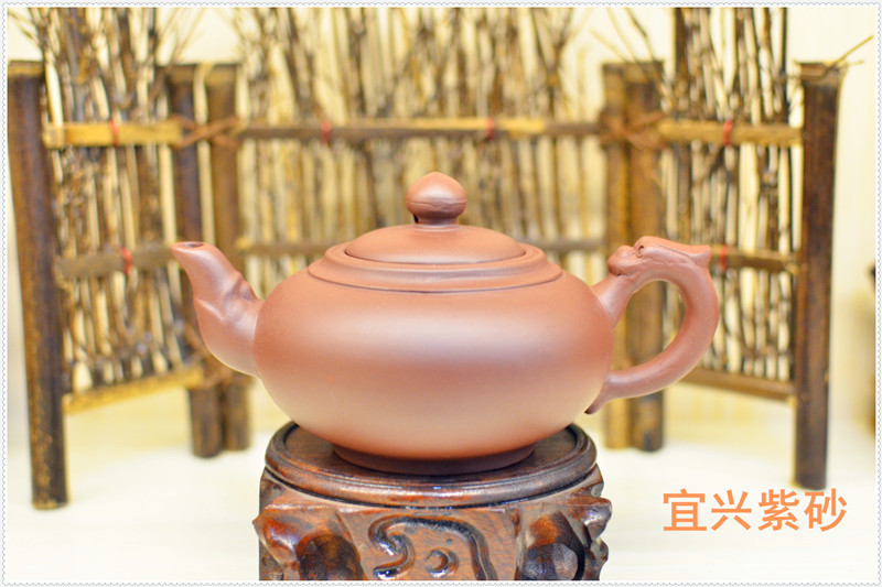 China 300ml Gong Fu Yixing Zisha Teapot Teaware Purple Clay Eco - Friendly SGS factory