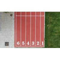 Quality 35% To 50% Shock Absorptionness IAAF Running Track All-Weather Drainage And UV for sale