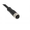 China IP67 waterproof M8 cable with 3 core, 4 core, 5 core circular female straight factory