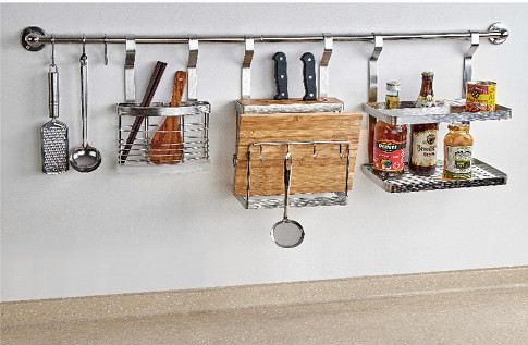 Quality Longlife Stainless Steel Modern Kitchen Accessories Rack Collections Eco - for sale