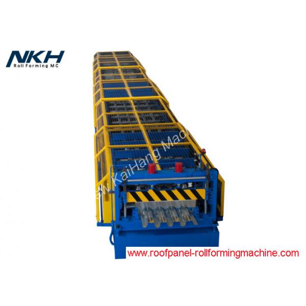 Quality 750mm Cover Width Floor Deck Roll Forming Machine For Architectural for sale