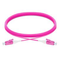 Quality Multimode OM4 Fiber Optic Patch Cord LC LC PVC Sheath for sale