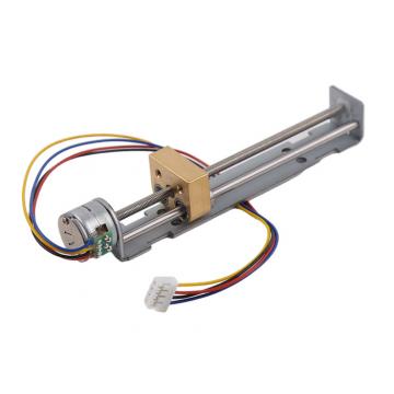 Quality Step angle 18° High Thrust Brass Slider Stepper Motor PM 15mm SM15-80L-T M3 Lead for sale