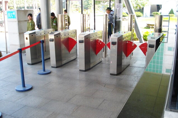Quality Smart Swipe Cards Controlled Access Gates For Stadium Club Hotel Office Entrance for sale
