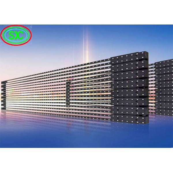 Quality P2.5 SMD Full Color LED Curtain Wall Display , LED Stage Curtain Screen High for sale