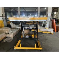 Quality China Small Mechanical Hydraulic Mini Hand Scissor Lift Table for sale