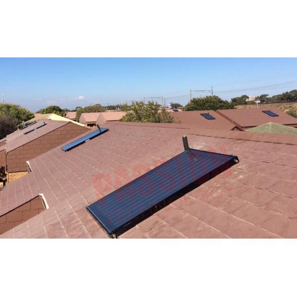 Quality 150L 300L Flat Plate Pressurized Solar Water Heater , Solar Hot Water System for sale