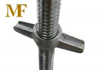 China Adjustable Steel Scaffolding Parts Screw Jack Base Q235 Material factory
