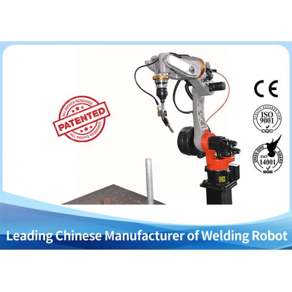 Quality 6 axis industrial robot welding with laser seam tracking, arc welding robot for sale