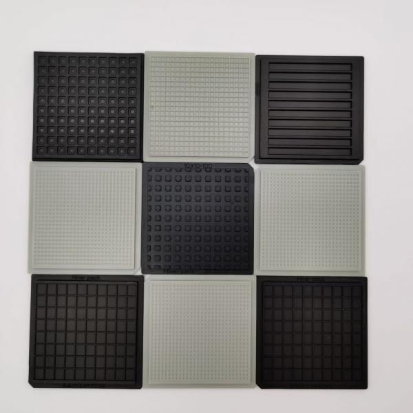 Quality ABS Black Waffle Pack Chip Trays for sale