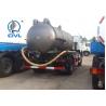 China 6x4 12m3 SINOTRUK HOWO 336hp Sewage Pump Truck With Safety Belts Tires12.00R20 With Middle lifting and Rear Cover factory