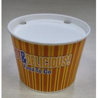 China Logo Customized Chicken Bucket Take Out Containers , Disposable Lunch Boxes for sale