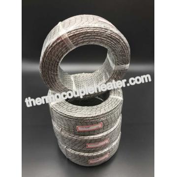 Quality 3 x 19 x 0.18 PT 100 Sheath Nickel Plated Copper Braided Wire Inner Fiberglass for sale