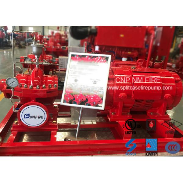 Quality 3000GPM 125PSI Single Stage Double Suction Centrifugal Pump For Firefighting for sale