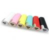 China Christmas Gift Best selling portable power bank 5V 1A usb car charger 2600 2200mah factory