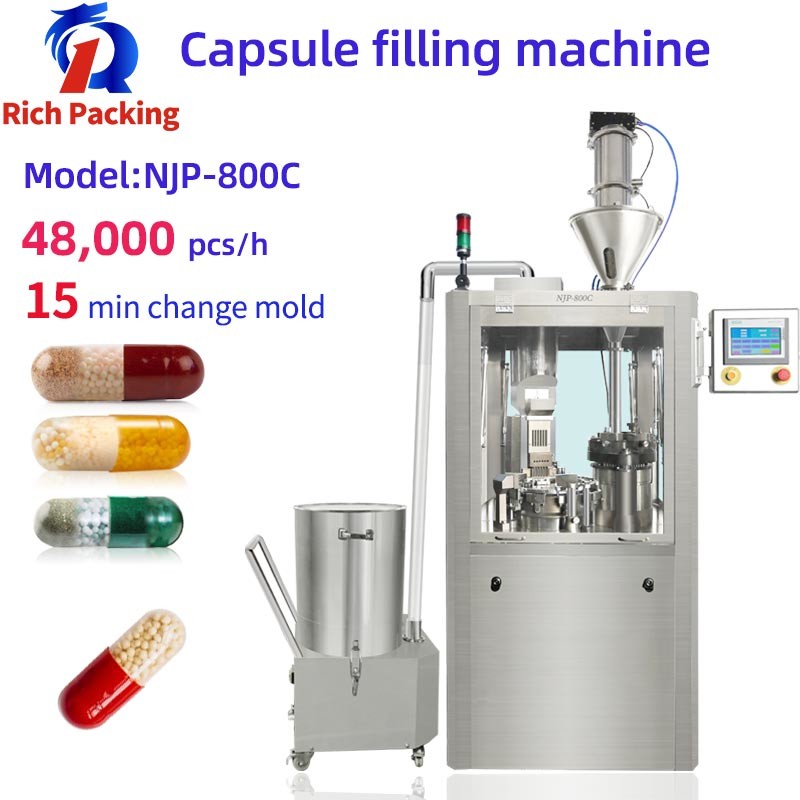 China Auto Capsule Encapsulation Machinery Pharmaceutical Capsule Filling Machine factory