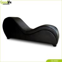 China Ergonomic Leather Sex Sofa Chair 170cm Length Adult Couple Wooden PU factory
