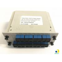 Quality 1x16 Plug-in Type SC UPC Fiber Optical PLC Splitter for sale
