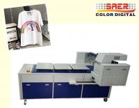 China High Speed T Shirt Printing Machine / Digital Flatbed Printer With 8 Ricoh Heads factory