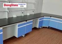 China Laboratory Fittings Epoxy Resin Worktop Lab Bench Chemical Resistant Countertops factory