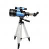 China 70mm Astronomical Refractor Telescope , Adults Beginners Refractor Telescope factory