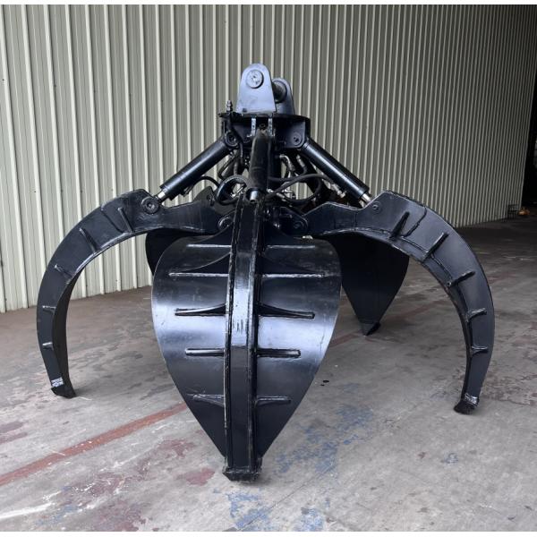 Quality Antiwear NM400 Hydraulic Rock Grab For Excavators 24 Ton 26 Ton for sale