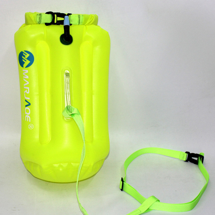 China 20 Liter PVC Open Water Safety Swim Buoy Float factory