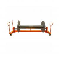 China High Quality Easy Operate Hydraulic Manual Warp Beam Lifting Trolley factory