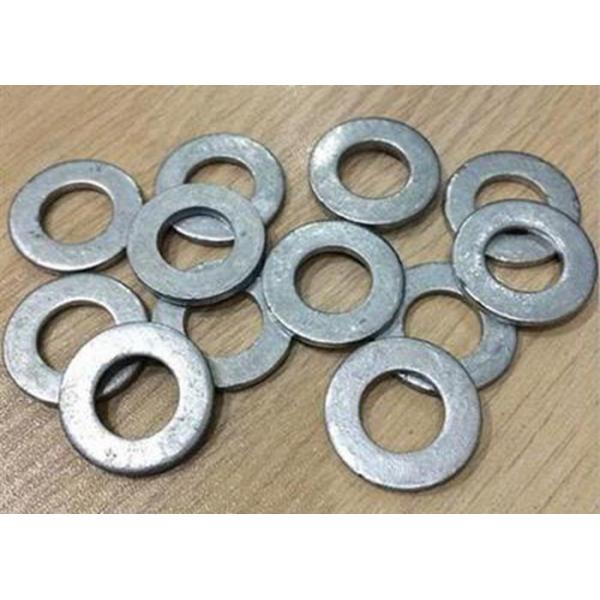 Quality Round Flat Metal Washers , 4.8 Grade Plain Washer With Zinc Finish for sale