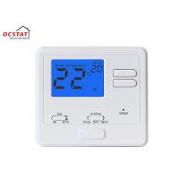 China Best Digital HVAC Fan Coil Air Conditioner Thermostat For Central Heating factory