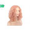 China Natural Wavy Short Bob Cosplay Heat Resistant Fiber Hair Synthetic Wigs For Women factory