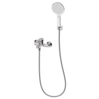 Quality Handshower Factory Supply Wall Mounted Round Shape Hand Shower ABS With Faucet for sale